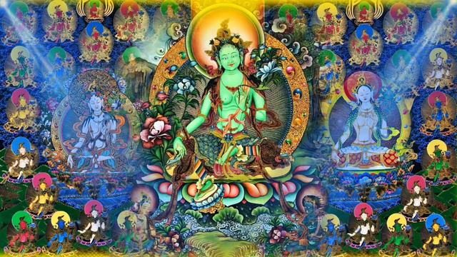 ☸Daily 21 Tara Sadhana|སྒྲོལ་མའི་བསྟོད་པ|Jetsun Dolma|21 Tara Prayer|Tibetan Prayer|Praises To Tara
