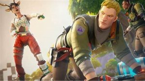 #Fortnite / Играю с ПК на джойстике / Ночной забег