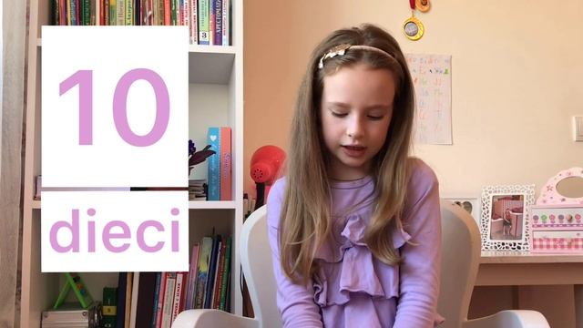 Итальянский для детей. Урок 1. Числа