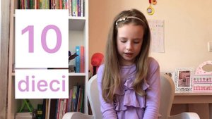 Итальянский для детей. Урок 1. Числа