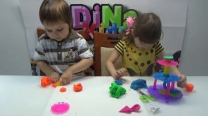 Играем PlayDoh серия "Башня из кексов" - Play with PlayDoh Sweet Shopper Cupcake Tower