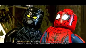 LEGO Marvel Super Heroes 2 часть 4 черная пантера