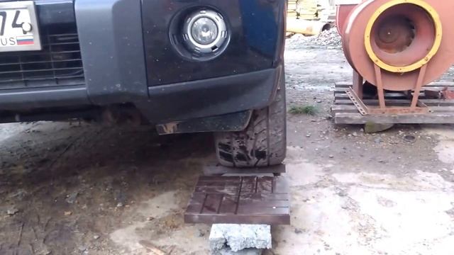 Испытание полимерпесчаной плитки