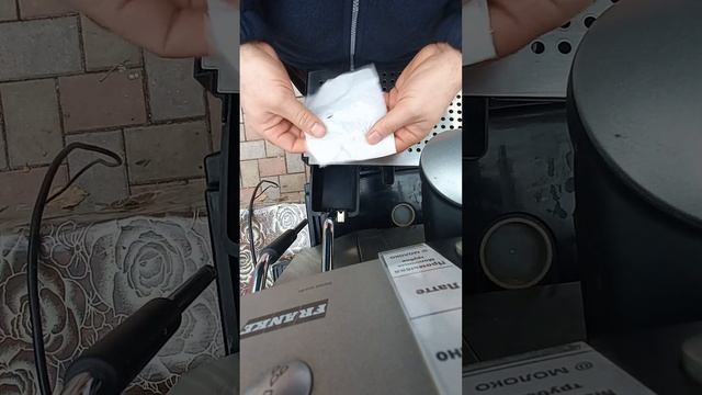 Franke Flair не видит поддон "Empty drip tray" смотреть онлайн