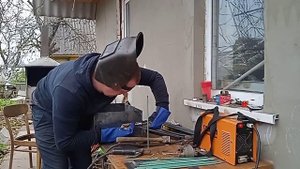 Секрет сварки мангала из тонкого металла электродом 3мм.