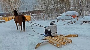 Никто не ожидал что так можно чистить дороги в деревне. Строительство дома. Жизнь в деревне