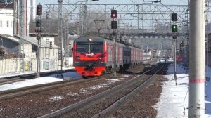 Электровоз ЭП20-005, электропоезд ЭД4М-0428