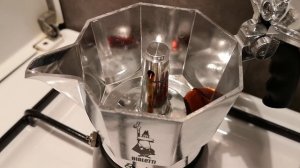 Bialetti Brikka - first brew