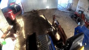 Траншеекопатель самодельный испытания гидравлики (см. описание )