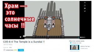 Храм как солнечные часы и календарь (4-й храм, описанный в Иезекииле). Лиланд Джонс. Leeland Jones