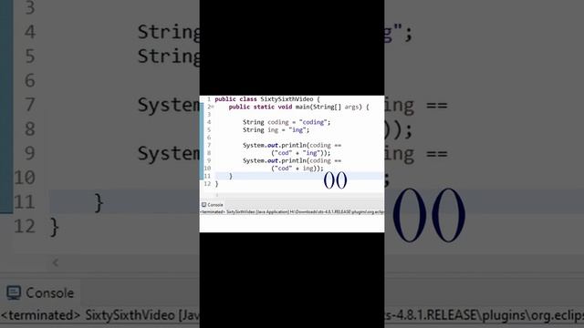 String == , + ( Concat) operators and runtime evaluation of string.