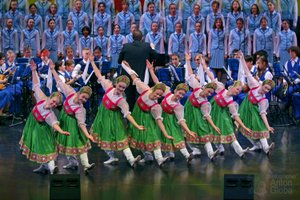 "Калинка", ансамбль Локтева. "Kalinka", Loktev Ensemble.