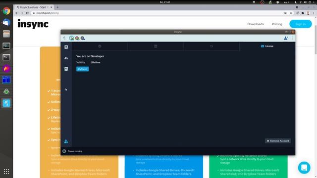 Синхронизация облачных данных с помощью Insync смотреть онлайн