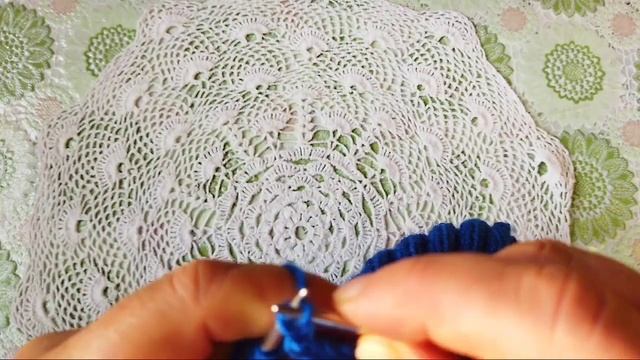 ?ЛАЙФХАК!Эластичное закрытие петель резинки спицами.?