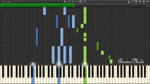 [Synthesia] Free! - Splash Free (Ending) (Piano) [Free!]