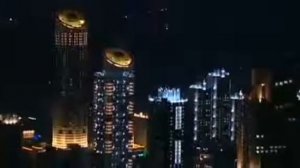 ПХЕНЬЯН ночью: Северная Корея, небоскребы улицы 2017 Pyongyang night North Korea skyscrape
