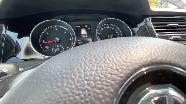 Осмотр Volkswagen Golf VII FL Highline 2018 года на LED и DSG с аукциона в Германии смотреть онлайн