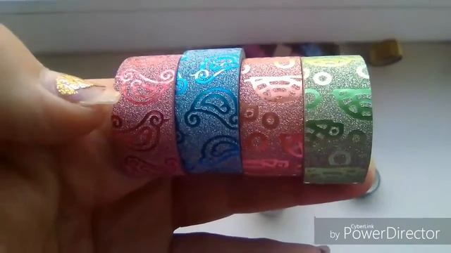 Коллекция декоративных скотчей. смотреть онлайн