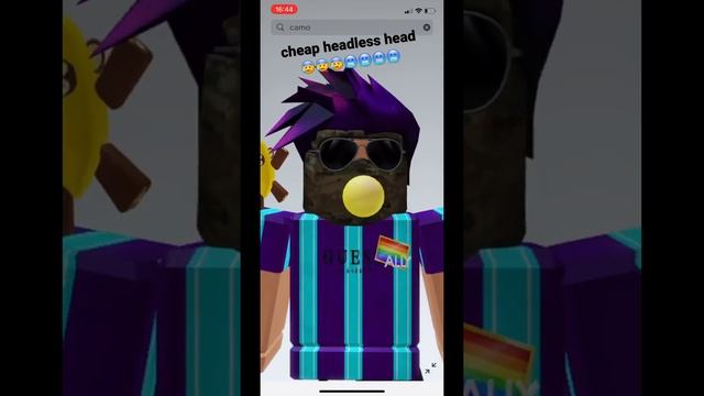 Cheap Headless Head? #roblox #shorts смотреть онлайн
