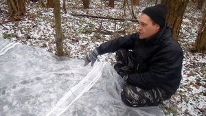 Палатка для зимы СВОИМИ РУКАМИ | Установка зимней палатки | Лучшая палатка для зимы