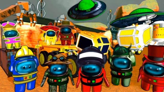 Mars Neighbor Escape. Among Red Planet Music смотреть онлайн