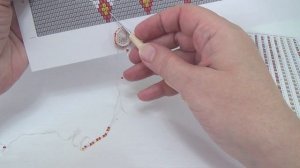 Пасхальное яйцо крючком из бисера.