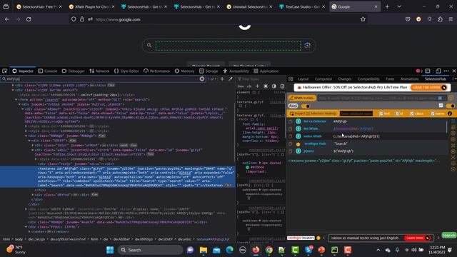 Selenium WebDriver with Python tutorial 7 | Browser Extension for locators | Selectorshub