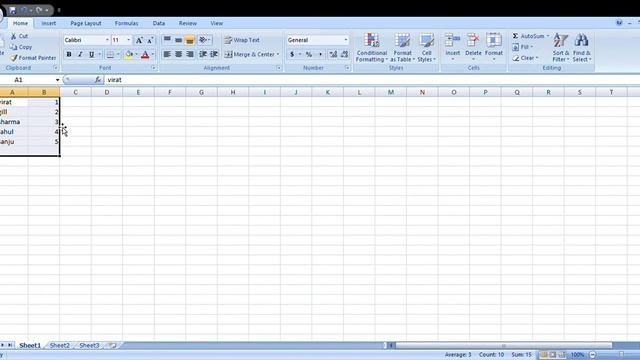 Microsoft Excel short copy tricks