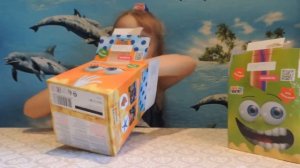 Кукурузные палочки с сюрпризом. Распаковка