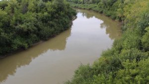 р Алей  Вид с моста г Алейск