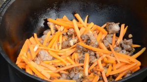 Плов по фергански. Пошаговый рецепт.