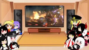 gacha club' azur Lane react to fall of cybertron