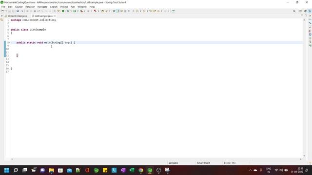 Collection 1. List/ArrayList