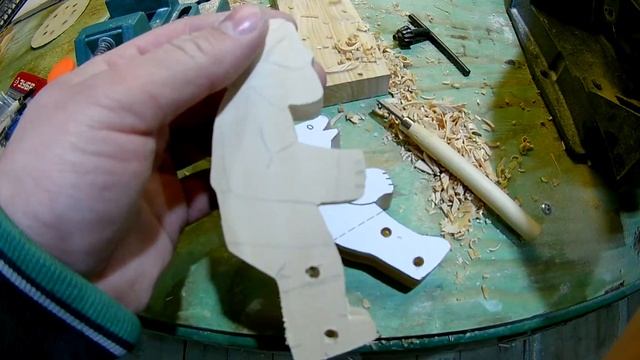 Игрушка "КУЗНЕЦЫ". Деревянная игрушка./Wooden Toy Blacksmiths DIY