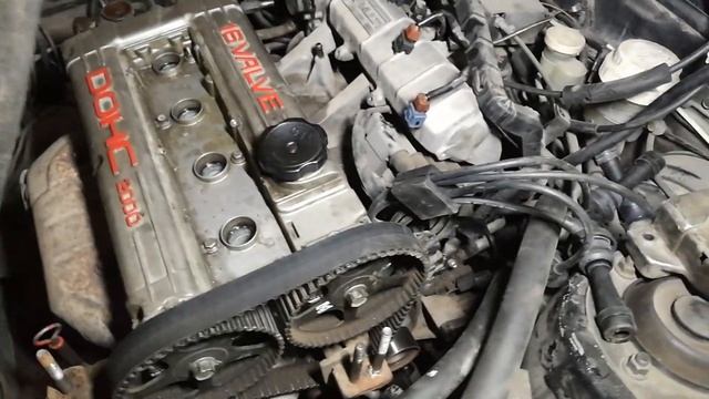 Mitsubishi Eclipse или точней Plymouth Laser и снова ремонт двигателя. Часть 2-я. смотреть онлайн