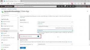 How to clone an Azure App Service Web App | Azure Tips & Tricks