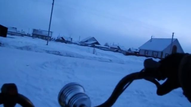 модернизированный мотобуксировщик мухтар