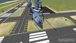 BeamNG Drive Bell 407 Helicopter ''Early Beta'' Crash Testing #65 - Insanegaz