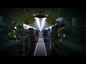 Салон пассажирского авиалайнера МС-21-300