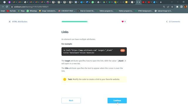 HTML Attributes(part1)|4.1 + 4.2| Getting Started |Web Development Fundamentals |SOLOLEARN Answers