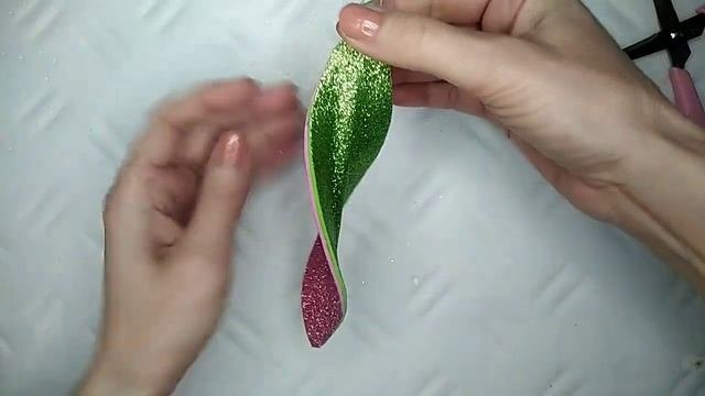 Diy.Листик, Сосулька Из Фоамирана. Новогоднее Елочное Украшение