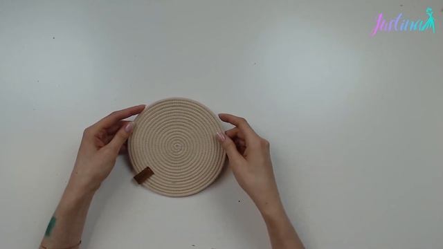 Салфетка из джута. смотреть онлайн