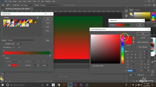 How To Create A Professional Gradient Overlay In Photoshop In 60 Seconds смотреть онлайн