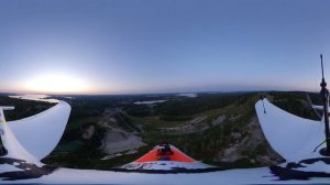 VR 360: Volantex G2 over Vuokatti ski centre