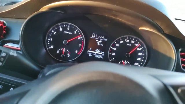 Разгон киа рио х лайн! 1.6 автомат! смотреть онлайн
