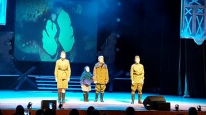 Театрализованное представление к 80-летию снятия блокады Ленинграда "Стужа"