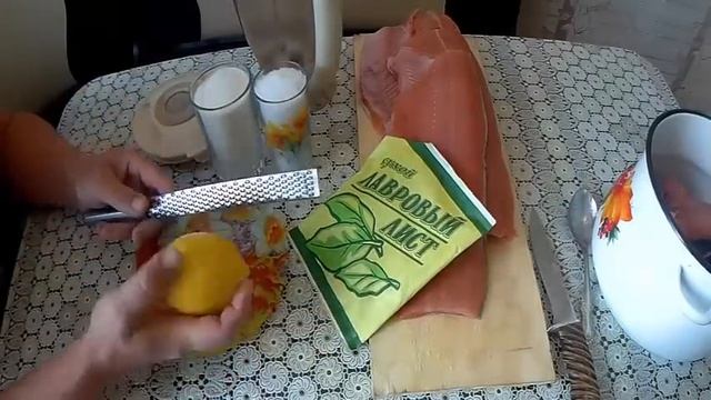 Красная рыба семужного посола , мой рецепт засолки лосося.