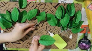 Листья гортензии из фоамирана.4часть мастер-класса