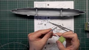 СБОРКА КРЕЙСЕРА "ВАРЯГ" от ЗВЕЗДЫ 1/350 часть2