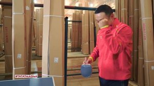 Liu Guoliang Table Tennis Trick Shots